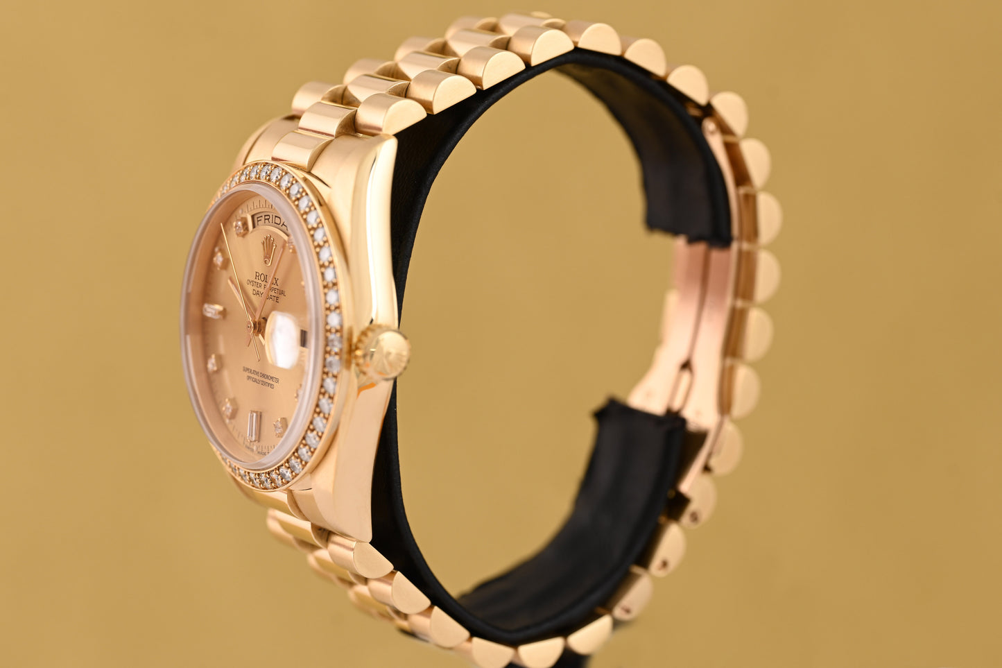 Rolex Day Date 36mm Gelbgold 18348 - Factory Setting