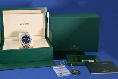 Rolex Datejust 41 - 126334 Blue Dial - Full Set - NEW 2026