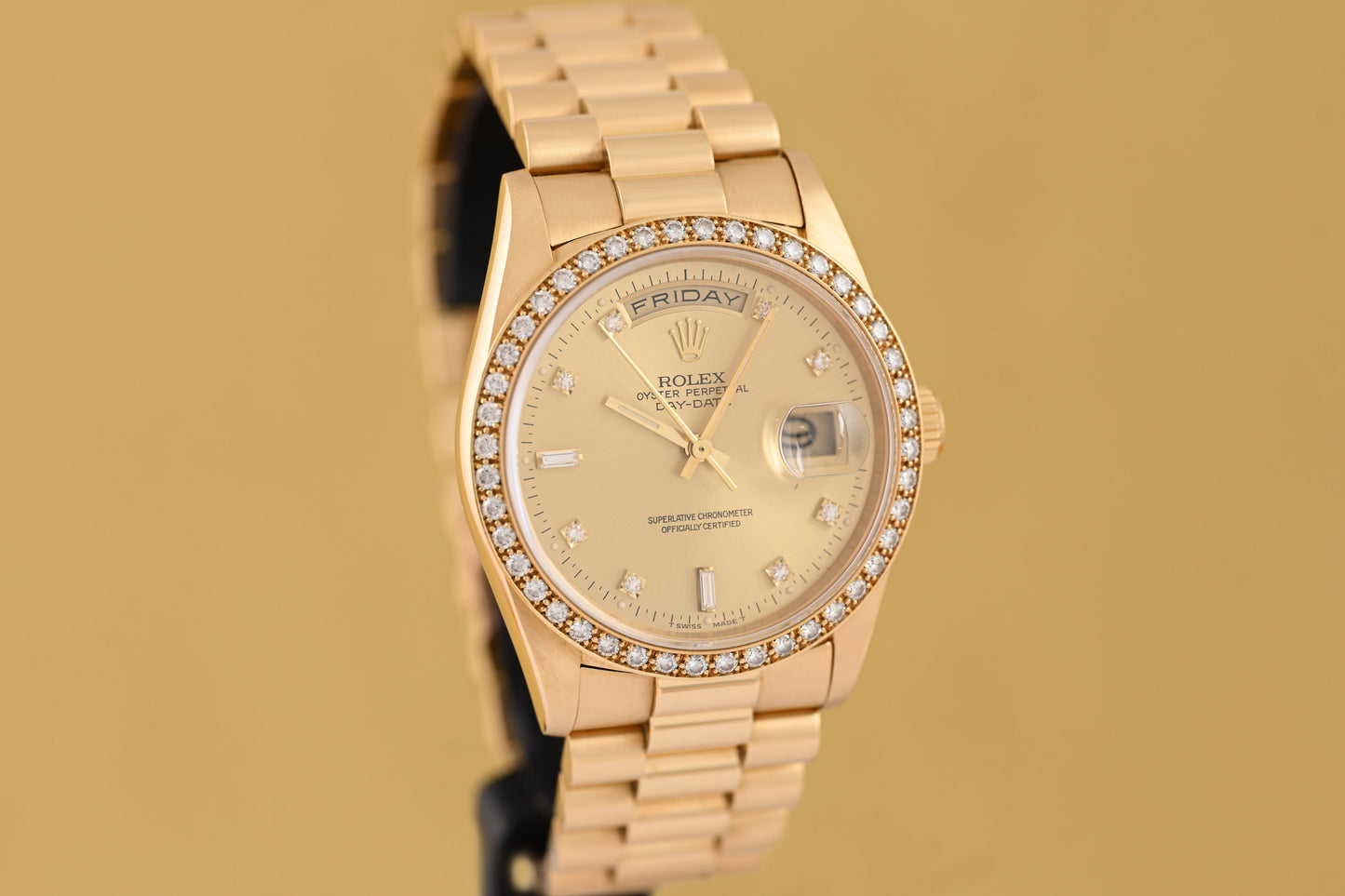 Rolex Day Date 36mm Gelbgold 18348 - Factory Setting