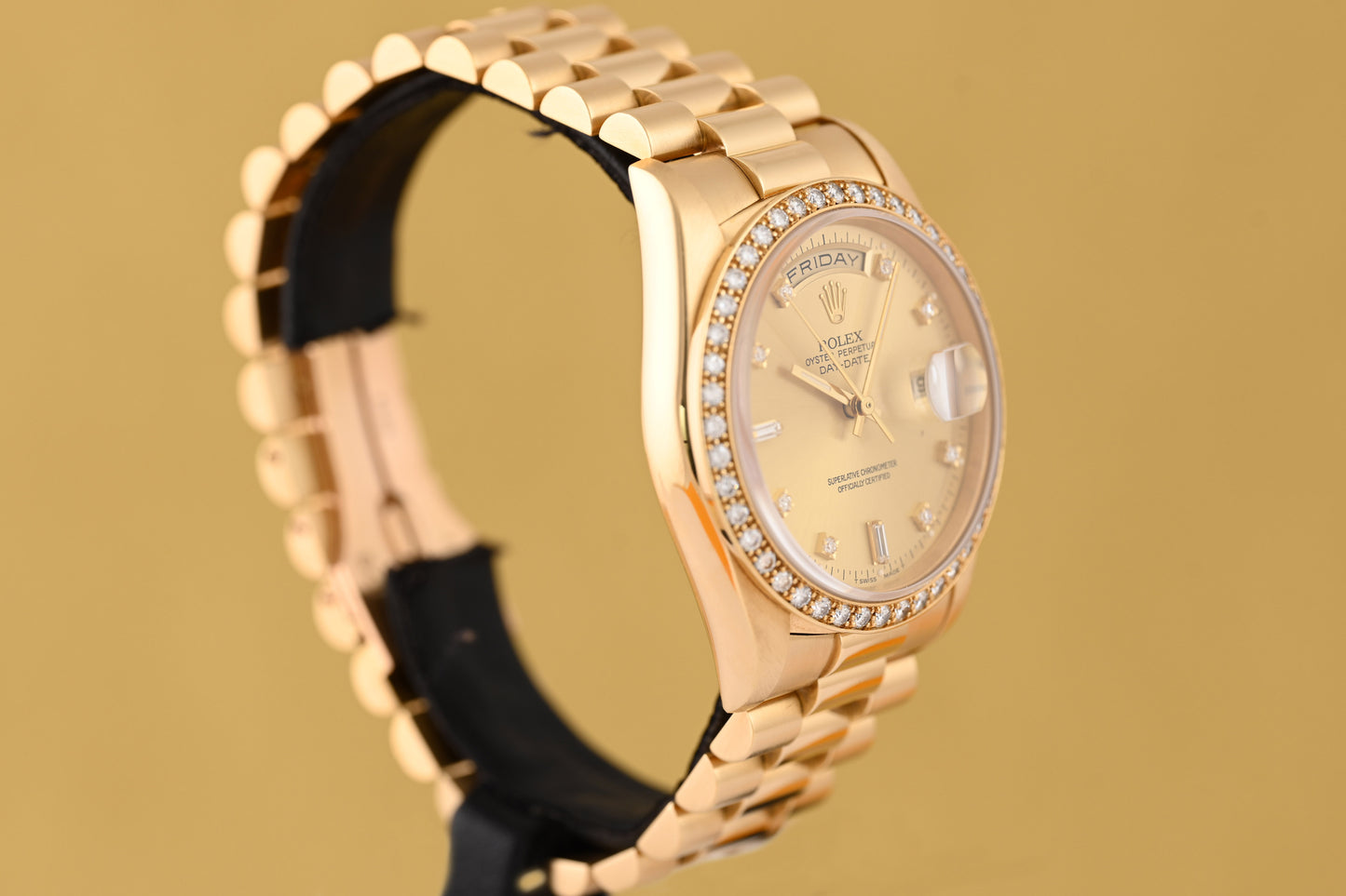 Rolex Day Date 36mm Gelbgold 18348 - Factory Setting