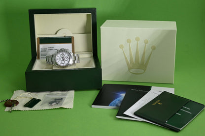 Rolex Daytona 116520 White Dial - Full Set - LC100