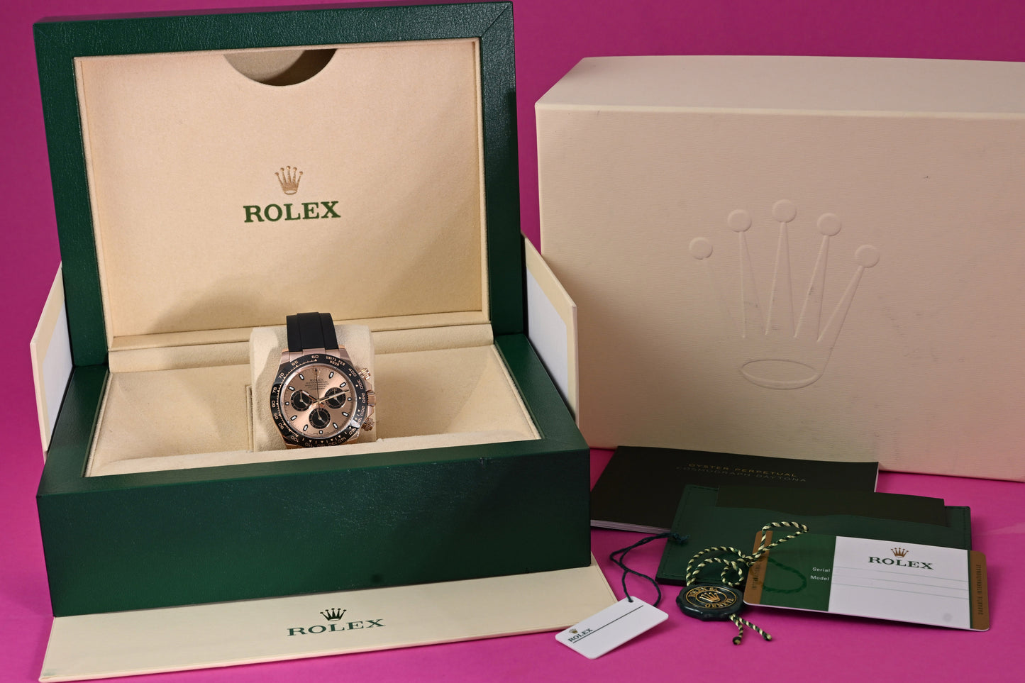 Rolex Daytona Rose Gold 116515LN - Choclate Dial - Full Set - LC100