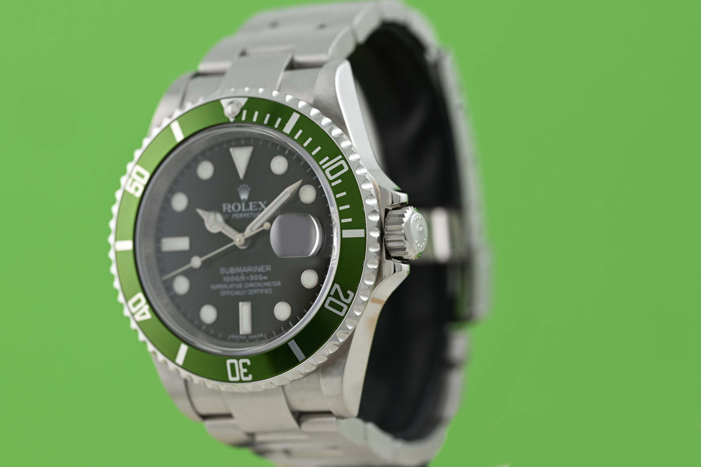 Rolex Submariner 16610LV - Full Set - Kermit - LC100