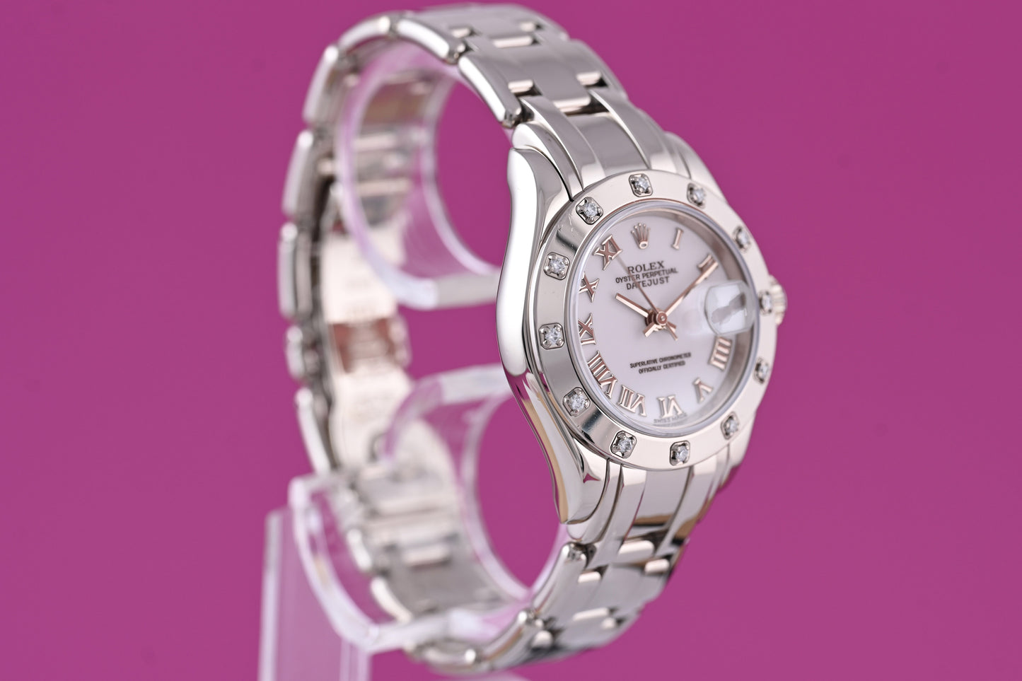 Rolex Lady-Datejust Pearlmaster - LC100 - Box & Papiere