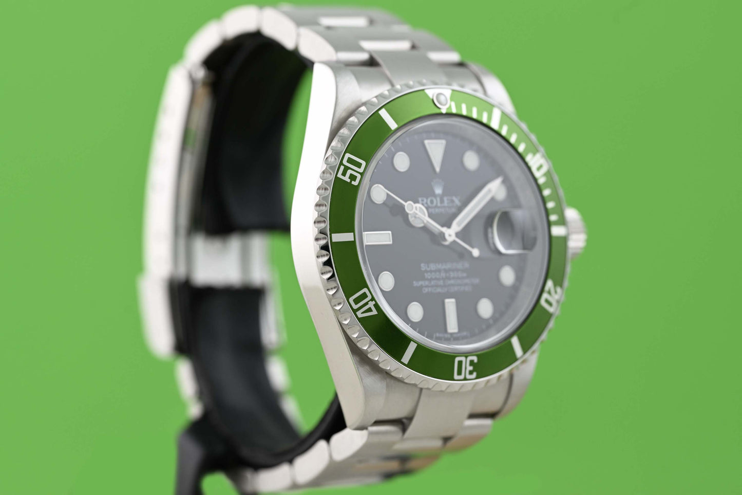 Rolex Submariner 16610LV - Full Set - Kermit - LC100