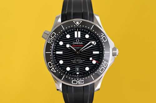 Omega Seamaster Diver 300M - Black Dial - Full Set