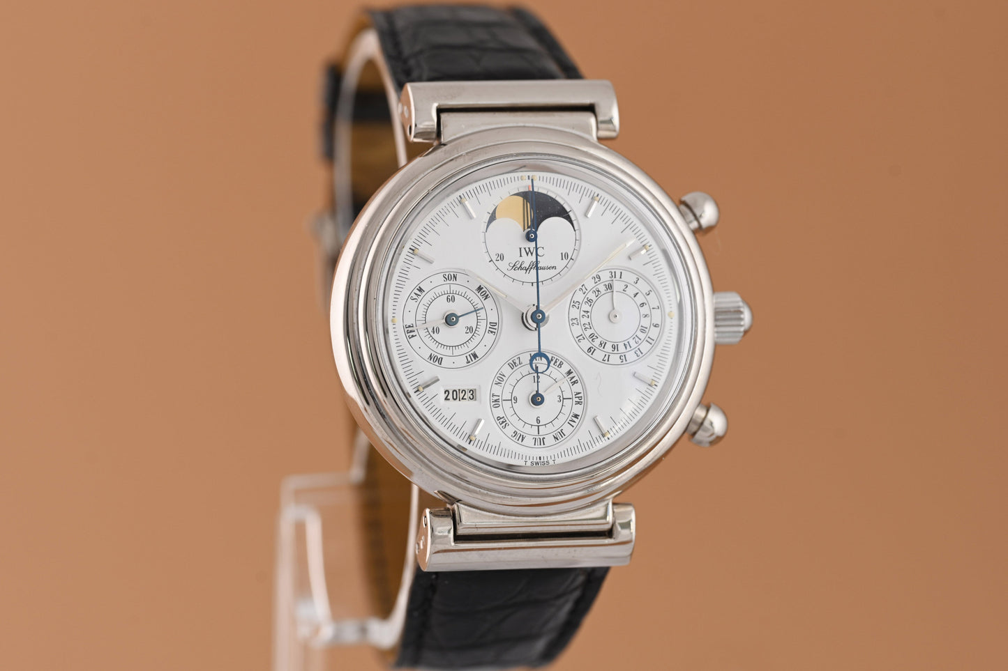 IWC da vinci perpetual calendar white gold - full set