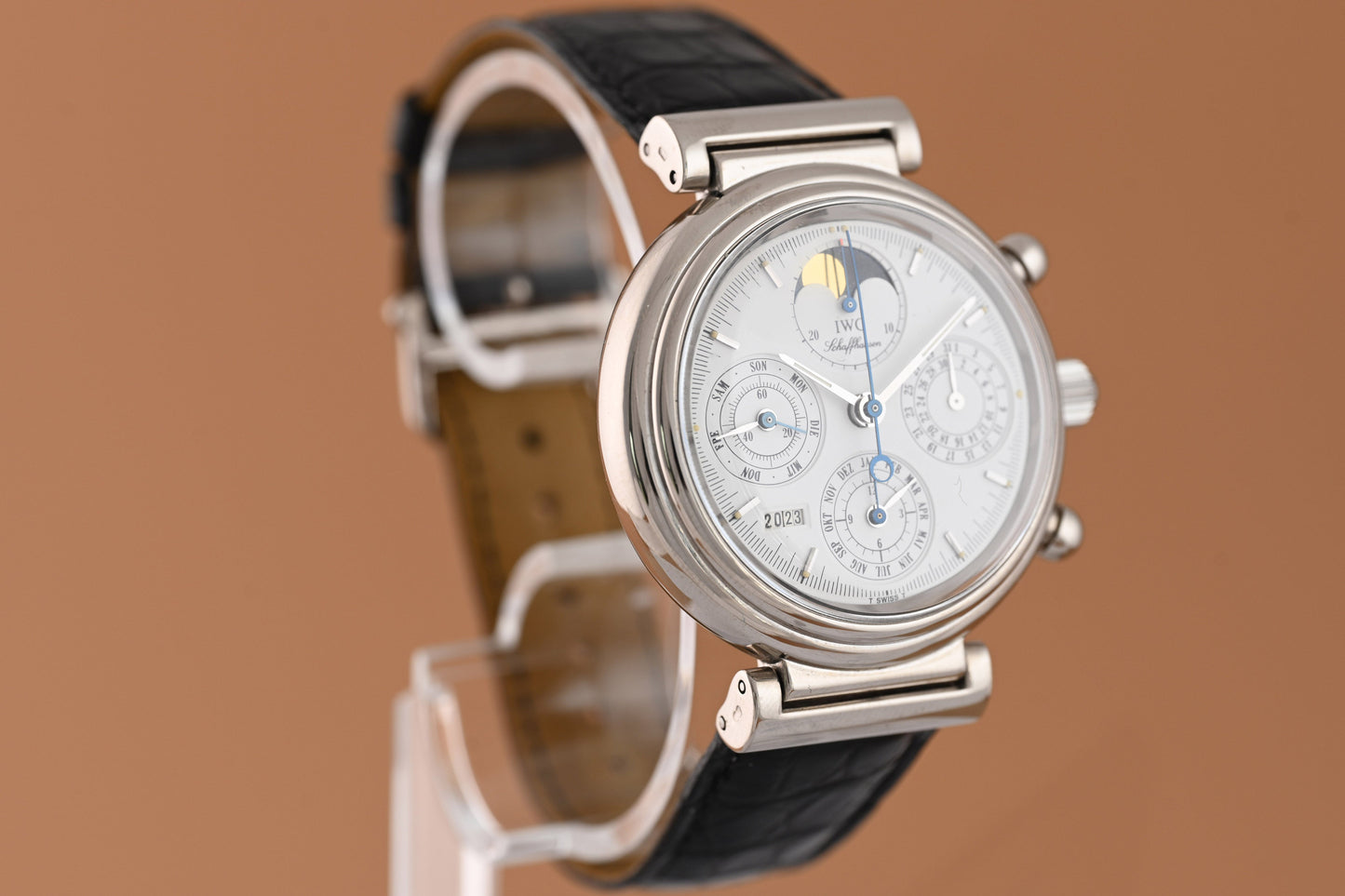 IWC da vinci perpetual calendar white gold - full set