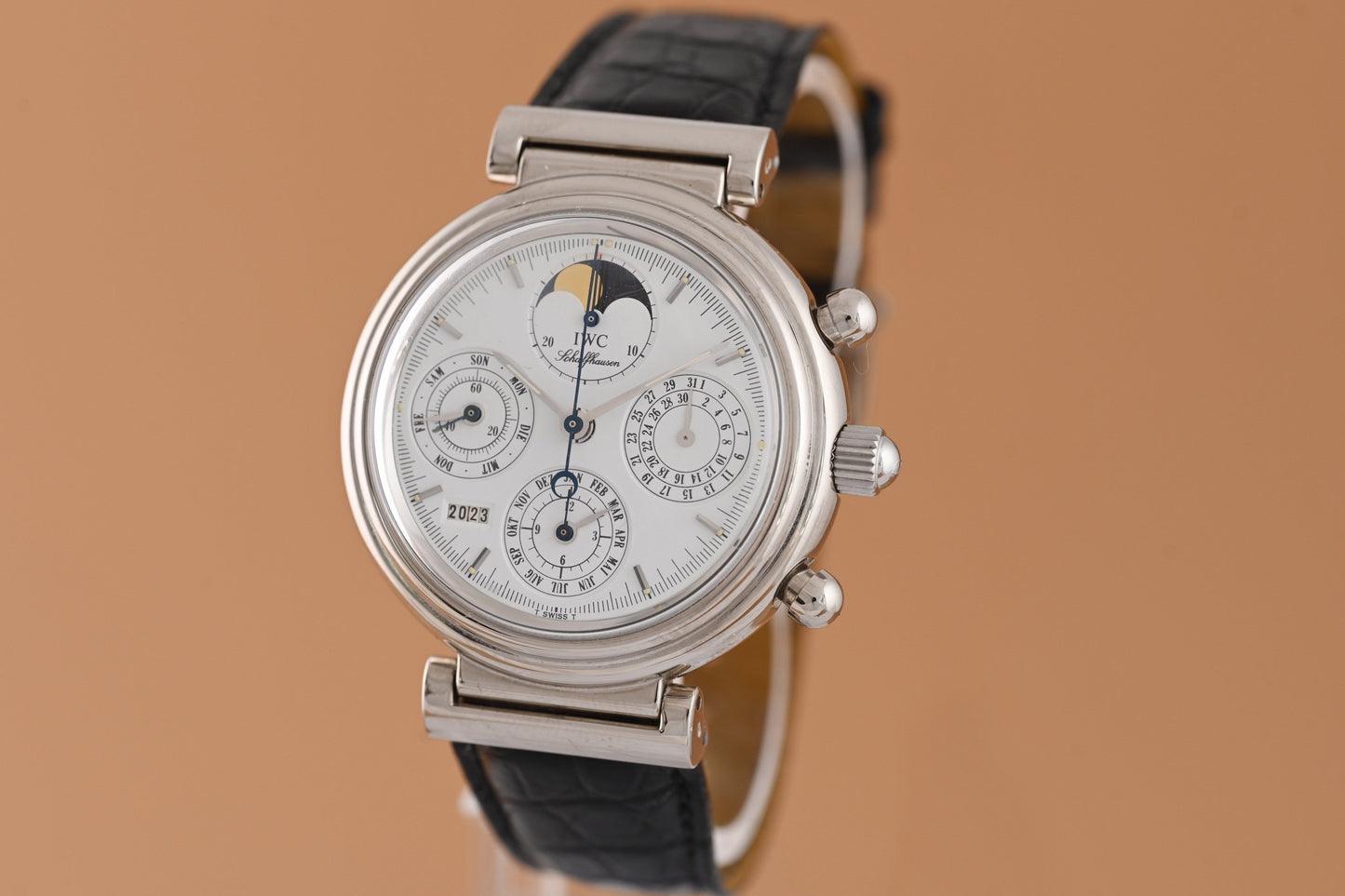 IWC da vinci perpetual calendar white gold - full set