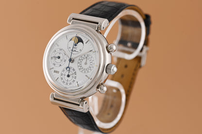 IWC da vinci perpetual calendar white gold - full set