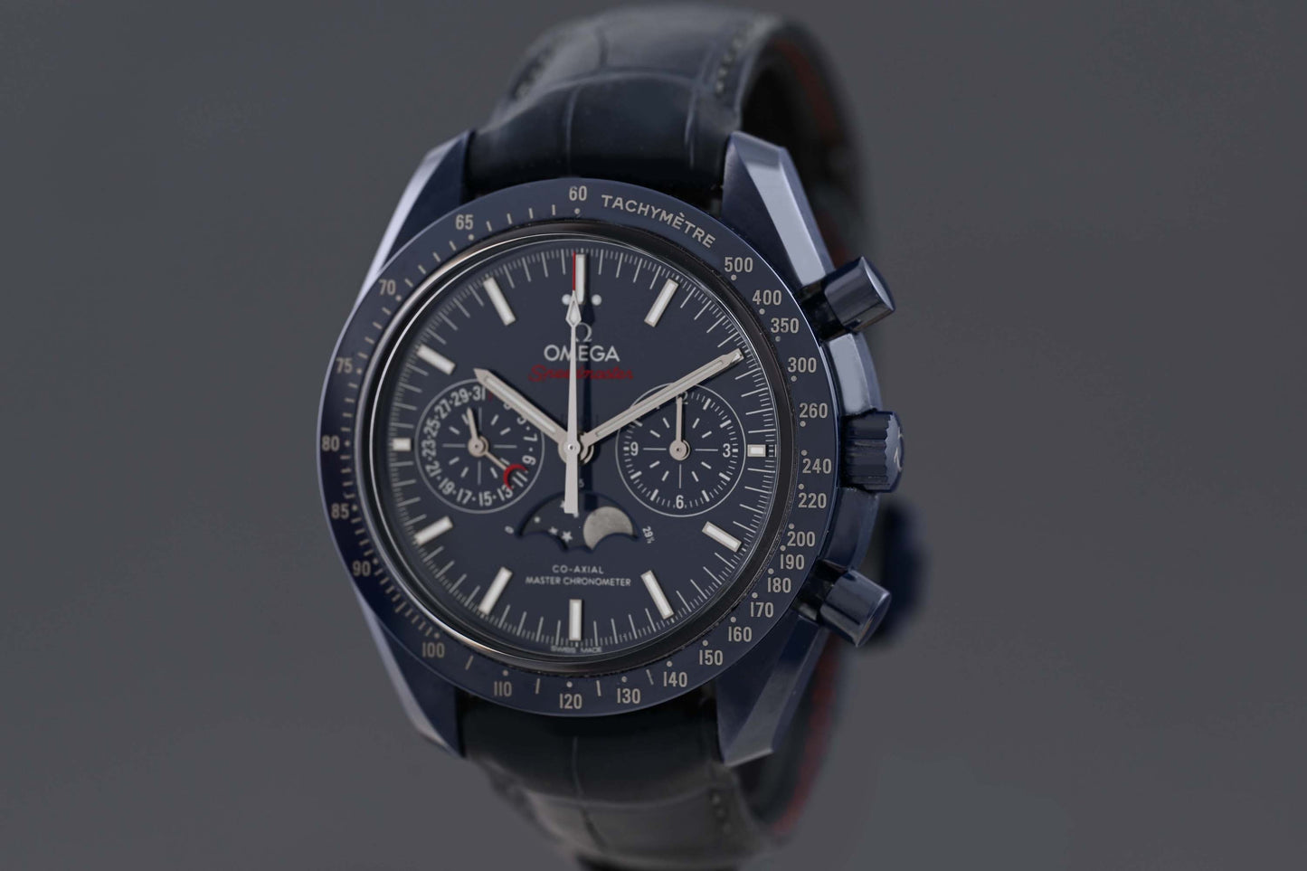 Omega Speedmaster Moonwatch Blue Side Of The Moon - Full Set