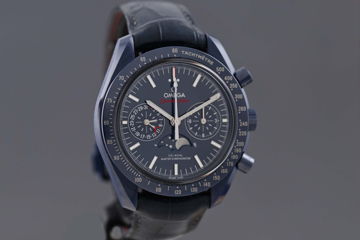 Omega Speedmaster Moonwatch Blue Side Of The Moon - Full Set