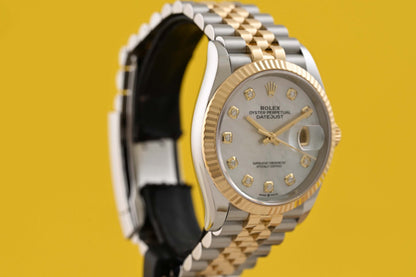 Rolex Oyster Perpetual Datejust 126233 - Full Set - MOP Dial