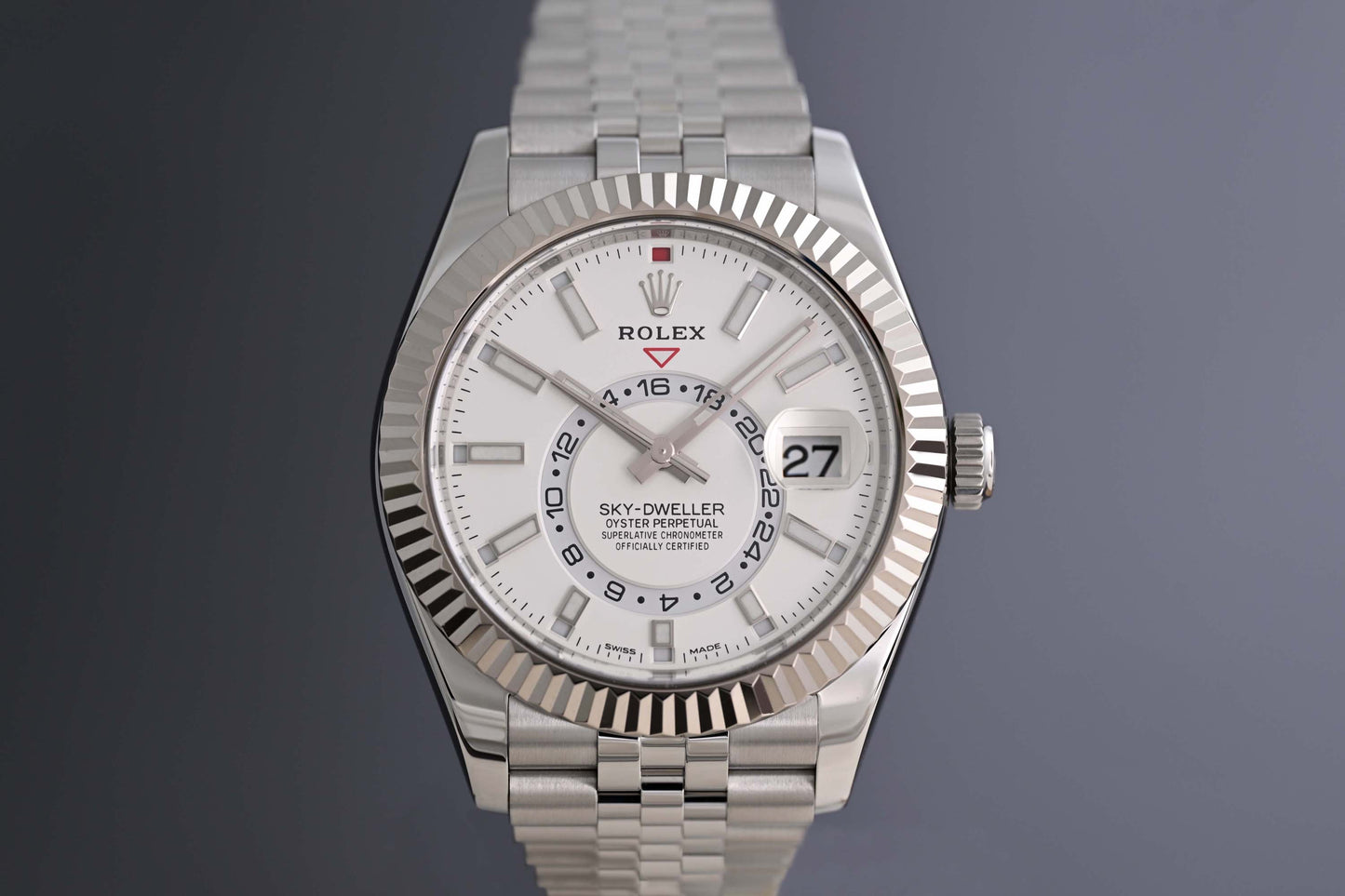 Rolex Sky-Dweller 326934 - Full Set - White Dial