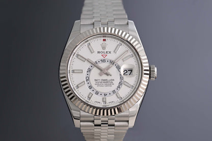 Rolex Sky-Dweller 326934 - Full Set - White Dial
