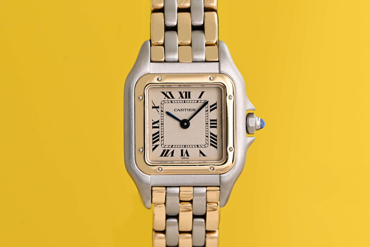 Cartier Panthère - Stahl/Gold - 3 Row