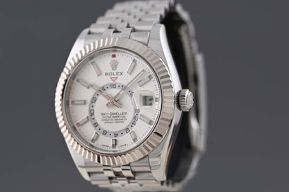 Rolex Sky-Dweller 326934 - Full Set - White Dial