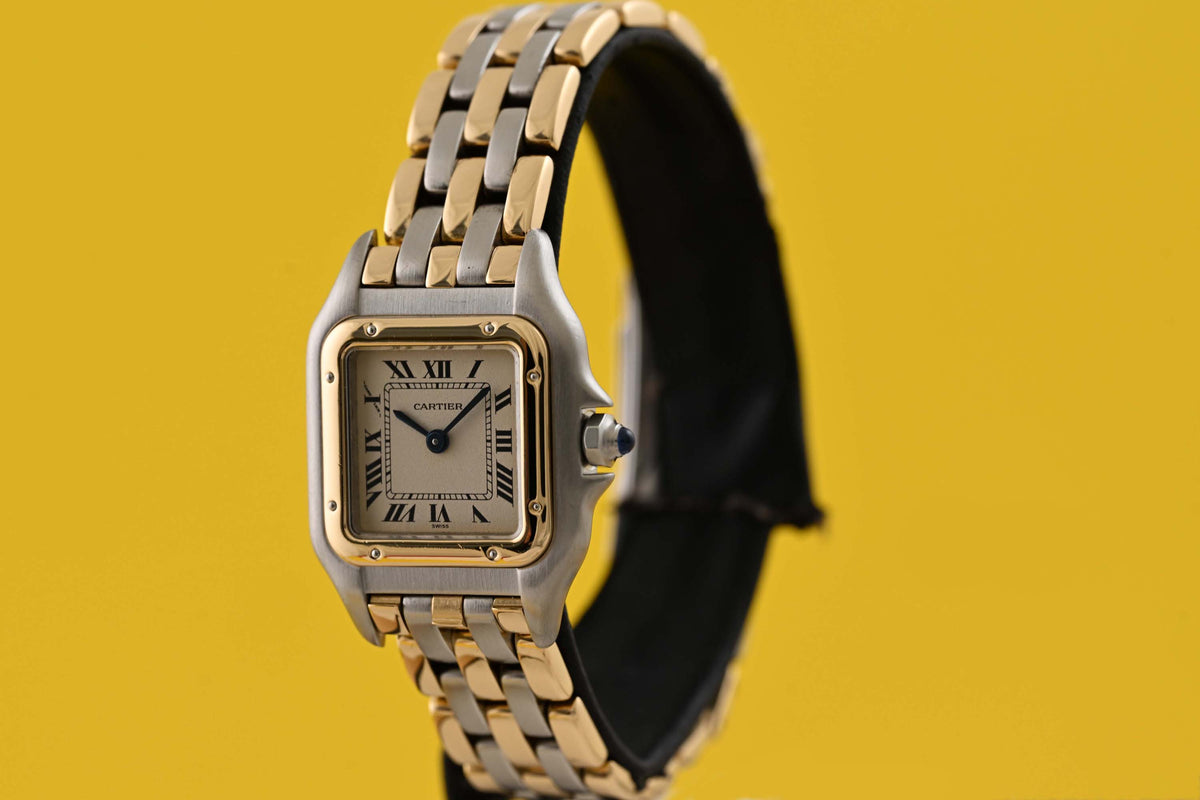 Cartier Panthère - Stahl/Gold - 3 Row