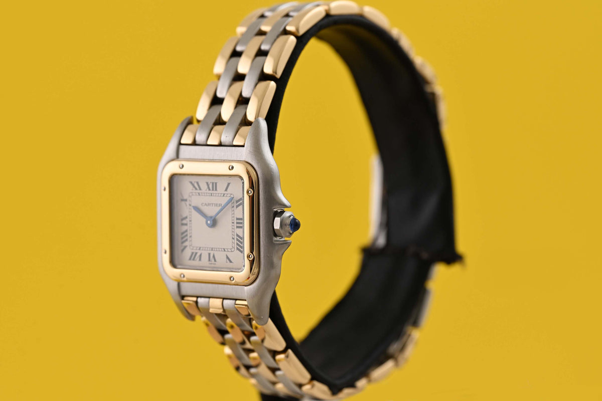 Cartier Panthère - Stahl/Gold - 3 Row