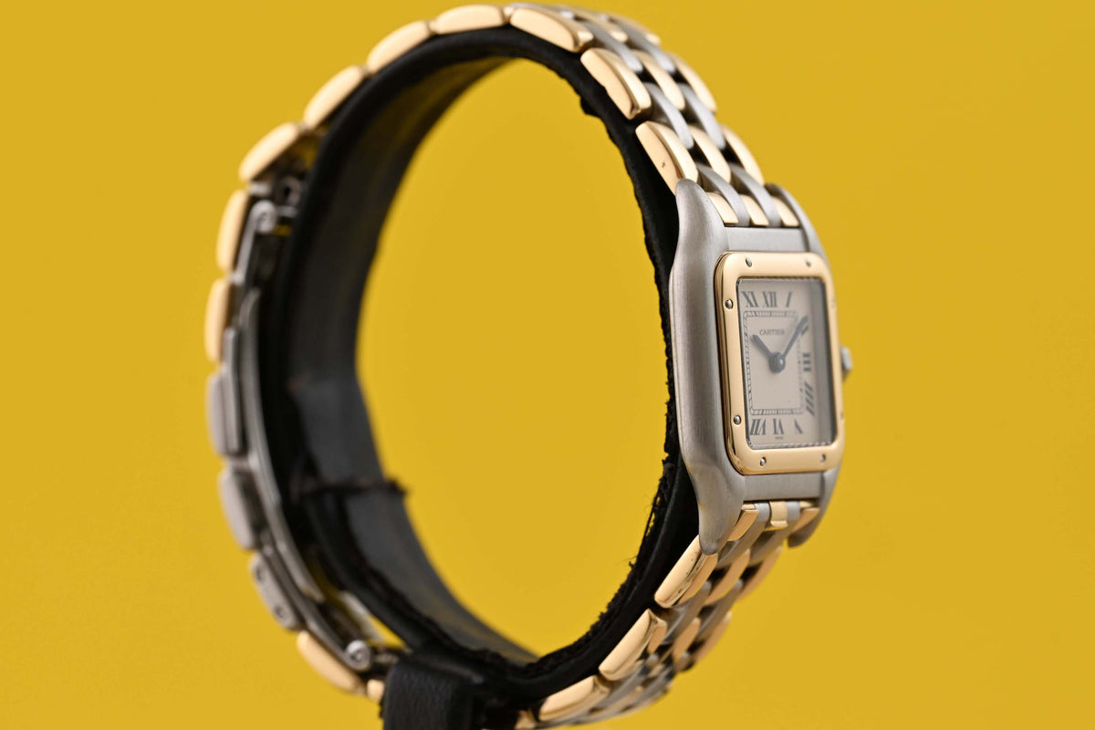 Cartier Panthère - Stahl/Gold - 3 Row