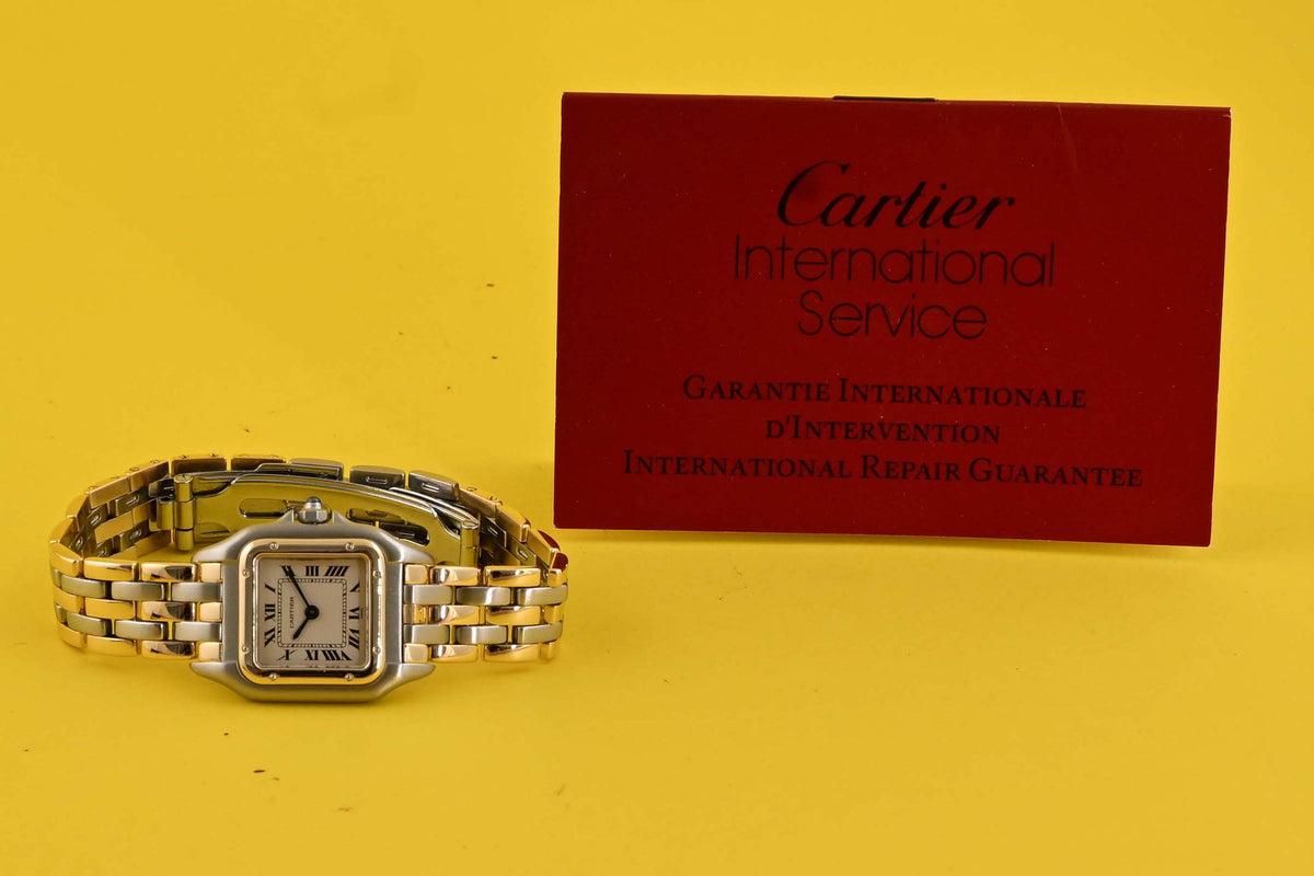 Cartier Panthère - Stahl/Gold - 3 Row