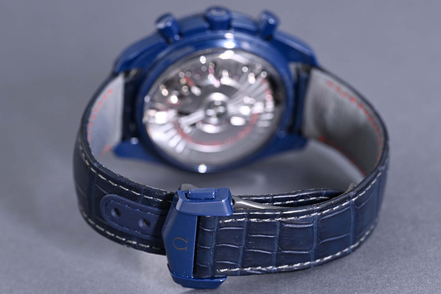 Omega Speedmaster Moonwatch Blue Side Of The Moon - Full Set