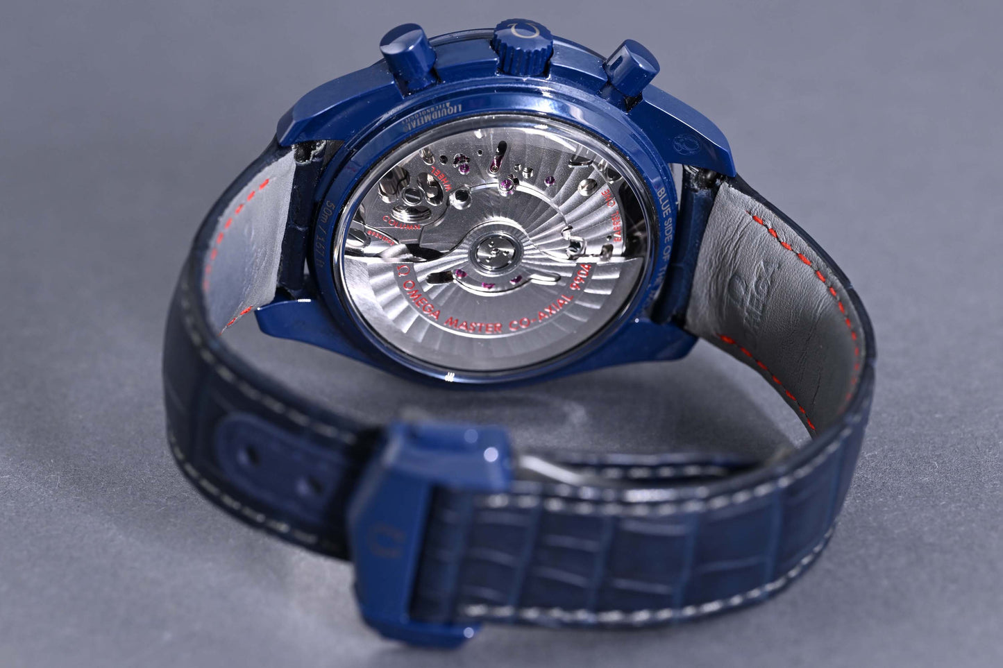 Omega Speedmaster Moonwatch Blue Side Of The Moon - Full Set