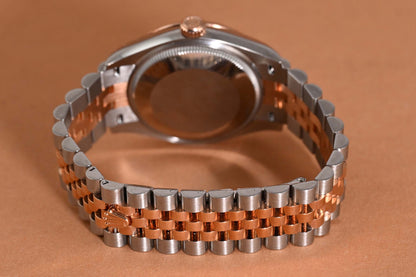 Rolex Datejust 31mm - Stahl/Rosé - Full Set - Purple Dial