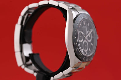 Rolex Daytona 116500LN - Full Set - Black Dial - LC100