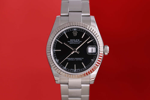 Rolex Datejust 31mm - 178274 - Black Dial - Full Set