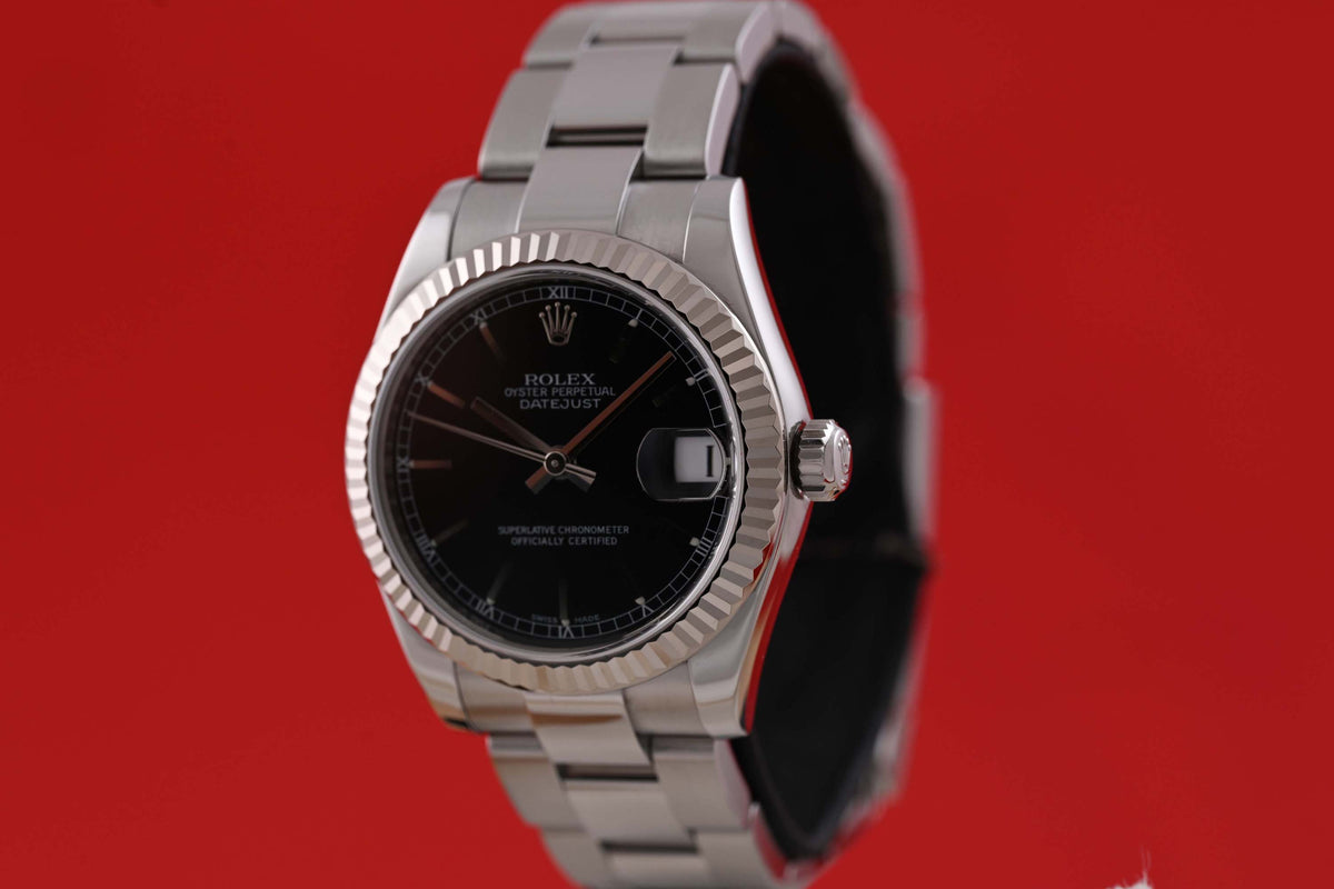 Rolex Datejust 31mm - 178274 - Black Dial - Full Set