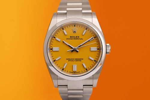 Rolex Oyster Perpetual 36mm 126000 - Full Set - Yellow
