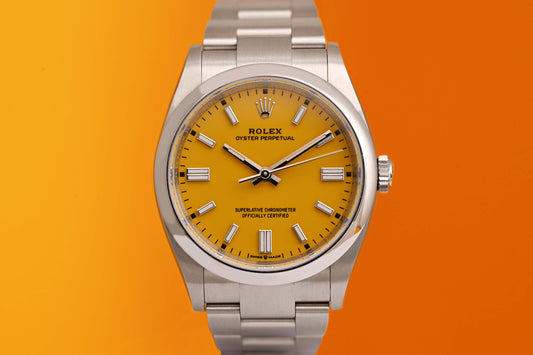 Rolex Oyster Perpetual 36mm 126000 - Full Set - Yellow