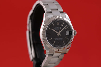 Rolex Datejust 31mm - 178274 - Black Dial - Full Set