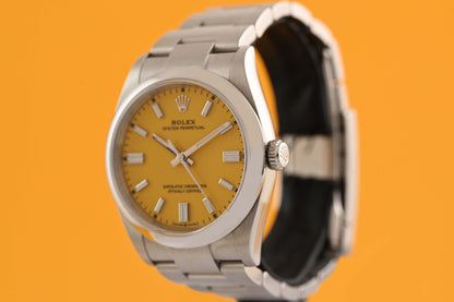 Rolex Oyster Perpetual 36mm 126000 - Full Set - Yellow