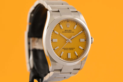Rolex Oyster Perpetual 36mm 126000 - Full Set - Yellow