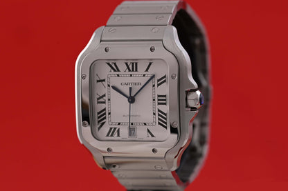 Cartier Santos Large - Full Set - WSSA0018 - Like NEW 2026