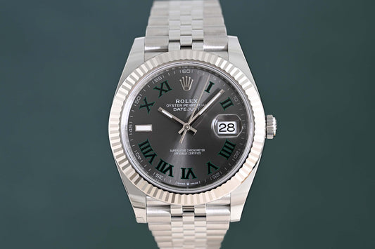 Rolex Datejust 41 - 126334 Wimbledon - Full Set - NEW 2026