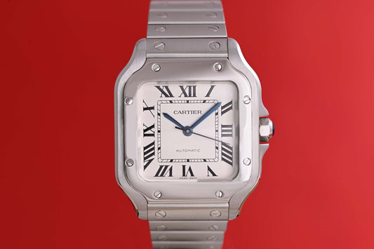 Cartier Santos Medium WSSA0029 - Full Set