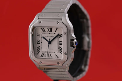 Cartier Santos Medium WSSA0029 - Full Set