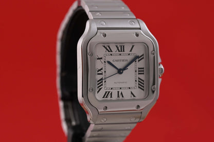 Cartier Santos Medium WSSA0029 - Full Set