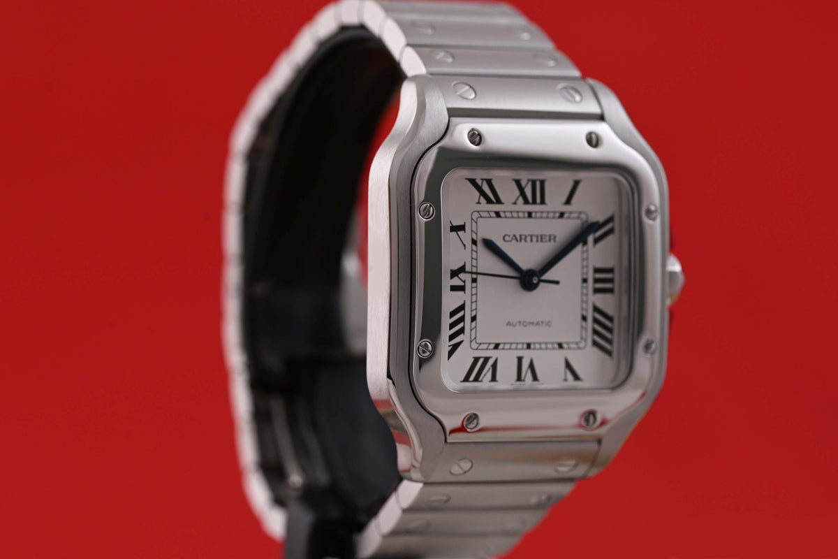 Cartier Santos Medium WSSA0029 - Full Set