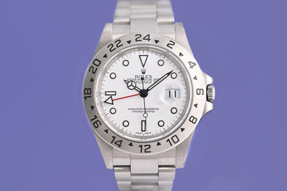 Rolex Explorer II 16570 - Polar Dial - Watch Only
