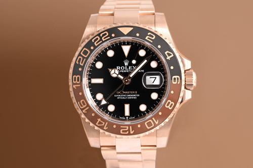Rolex GMT Master II Roségold 126715CHNR - Full Set - Like New