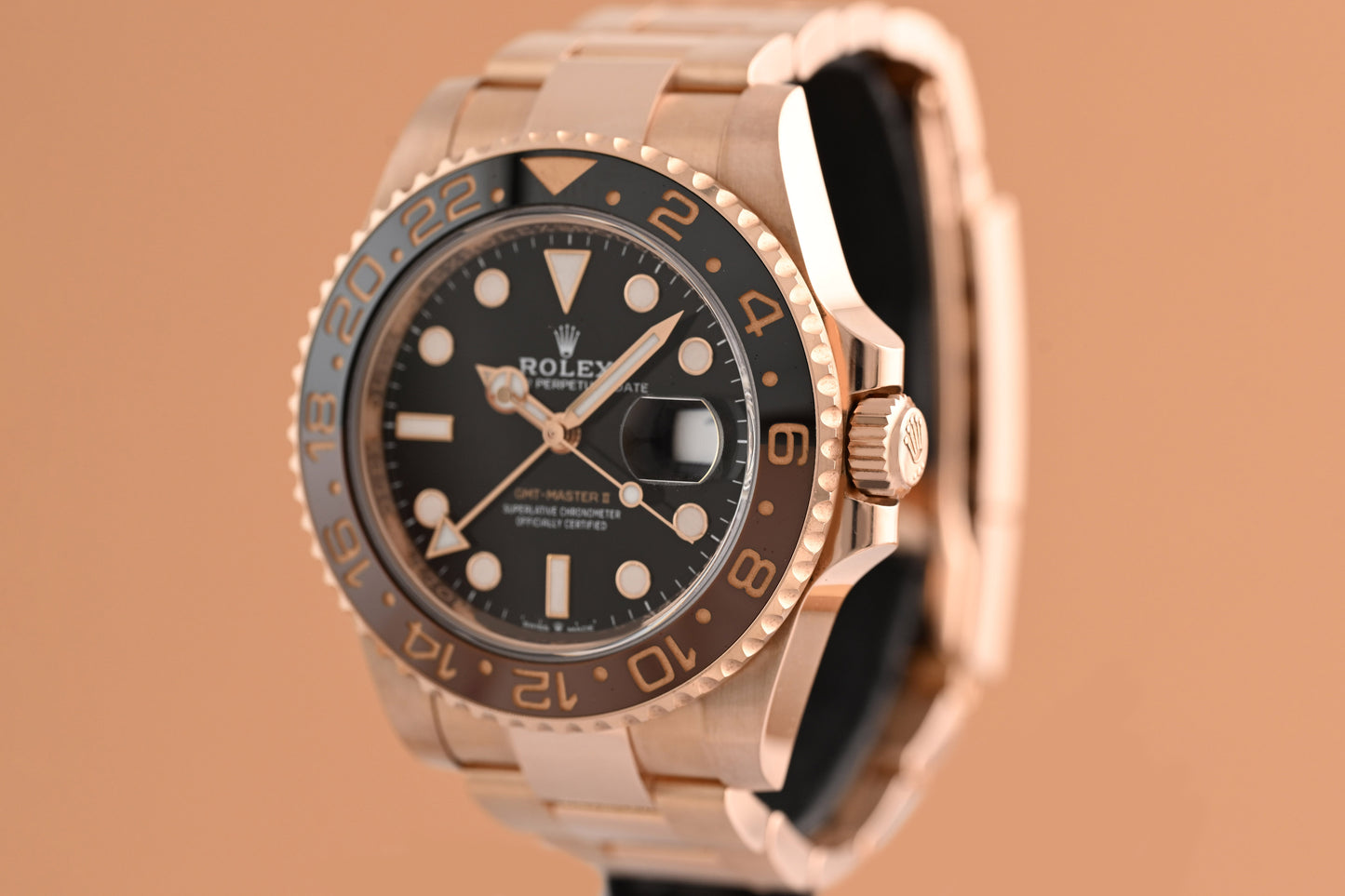 Rolex GMT Master II Roségold 126715CHNR - Full Set - Like New