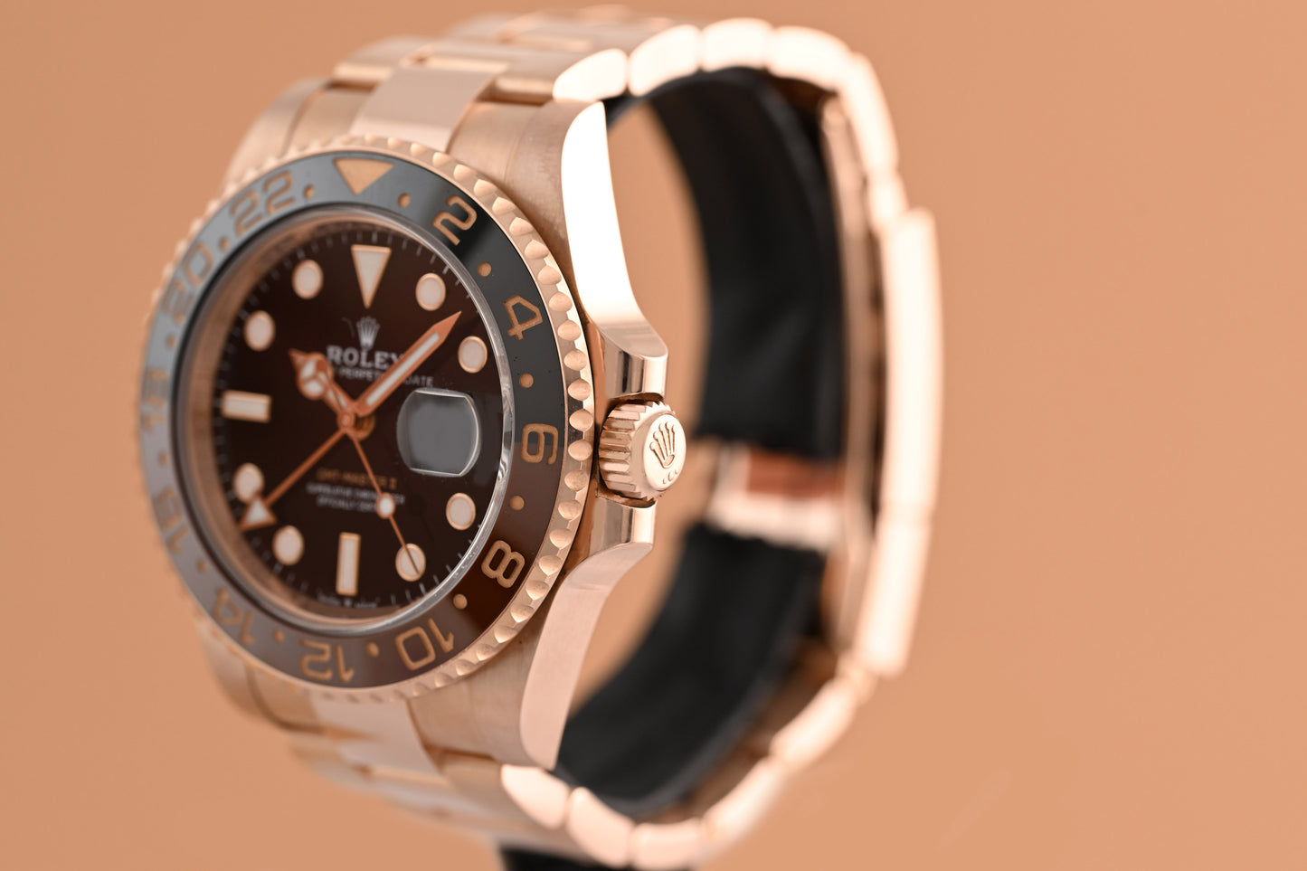 Rolex GMT Master II Roségold 126715CHNR - Full Set - Like New