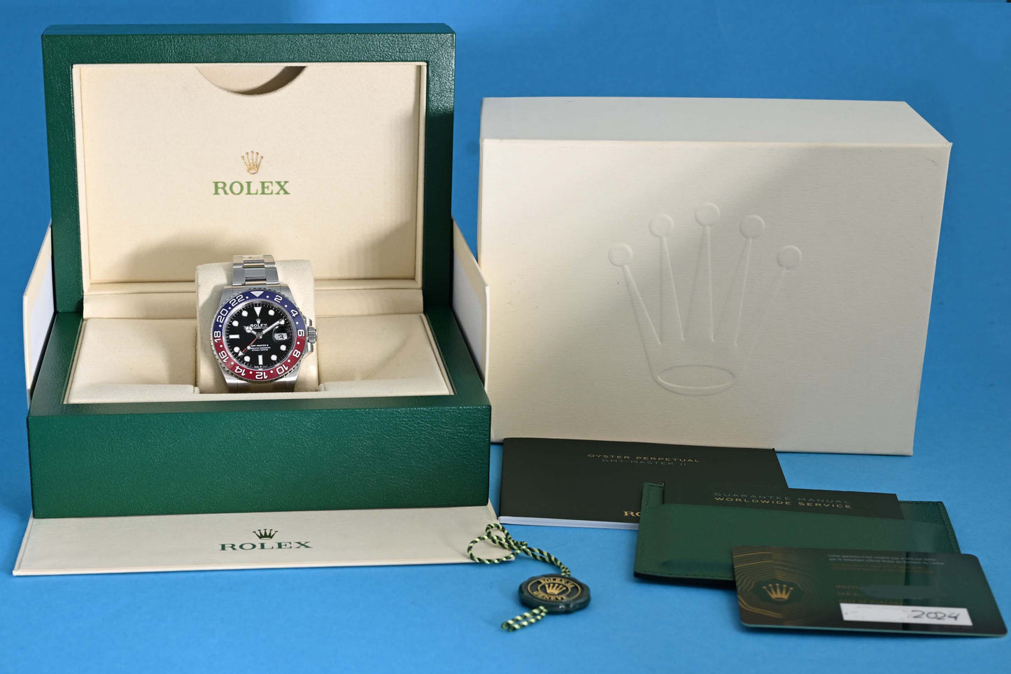 Rolex GMT Master II - 126710BLRO Pepsi - Full Set
