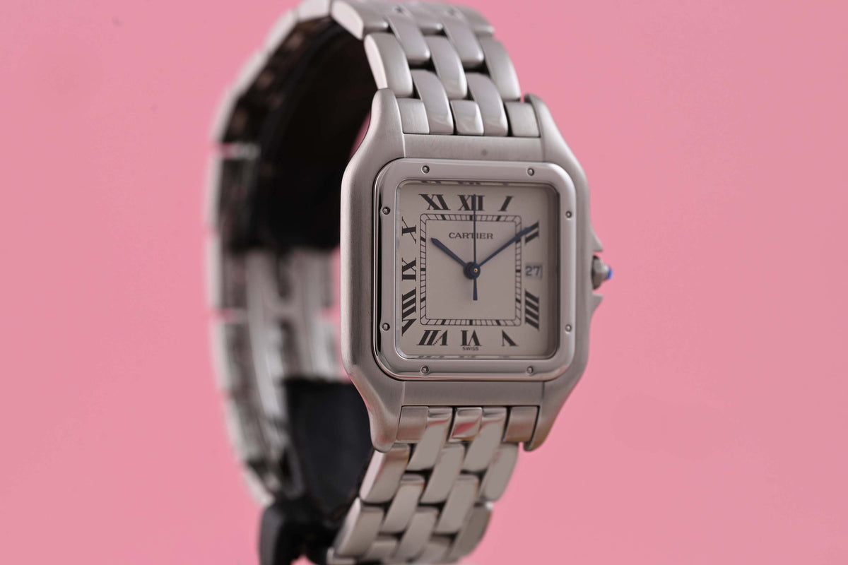 Cartier Panthère 1300 Large - Steel - Full Set