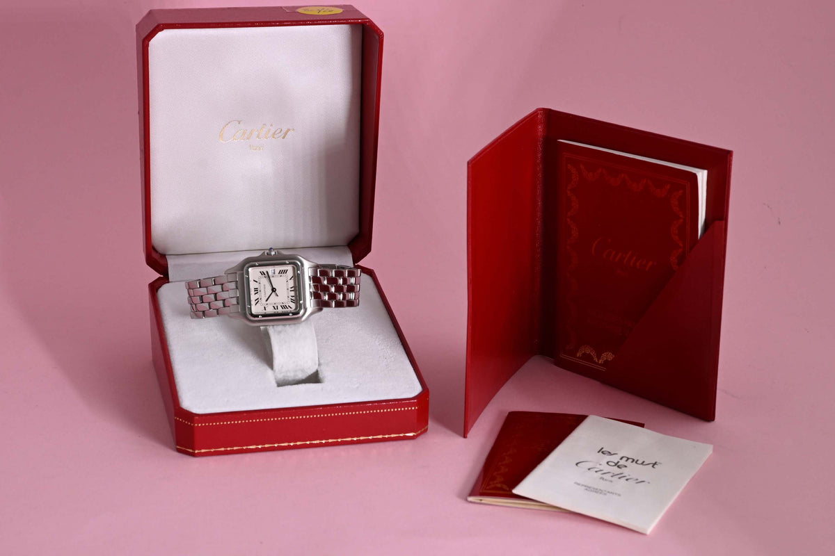Cartier Panthère 1300 Large - Steel - Full Set