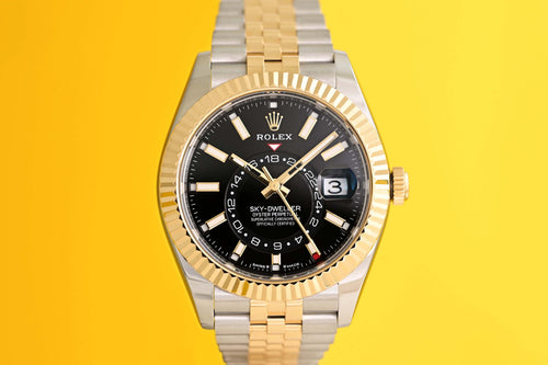 Rolex Sky-Dweller 336933 - Full Set - Black Dial